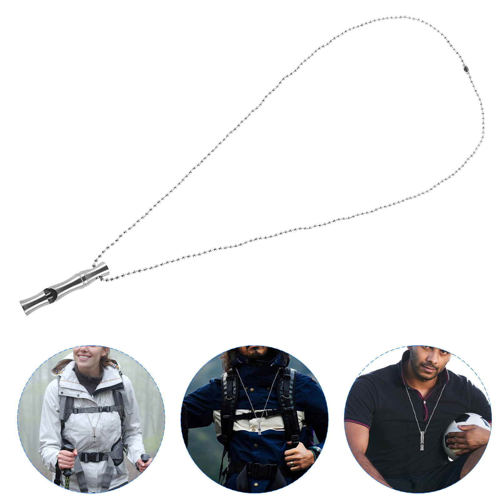 Emergency Whistle Loud - Fine-Craft Stainless Steel Loud Multi-Use Whistle