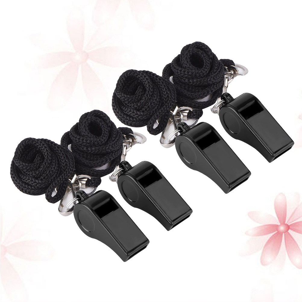 4Pcs Premium Metal Whistle Lou - Emergency Whistle Loud ulasan dan harga