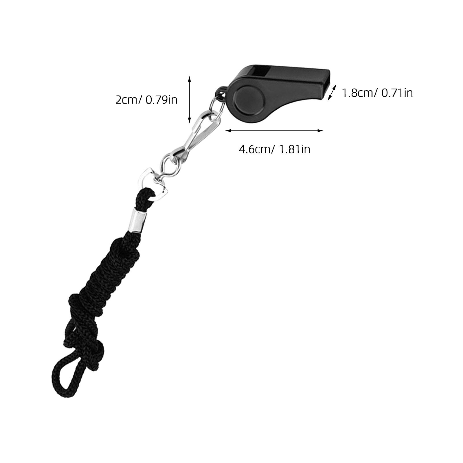 8Pcs Metal Portable Survival W - Emergency Whistle Loud ulasan dan harga