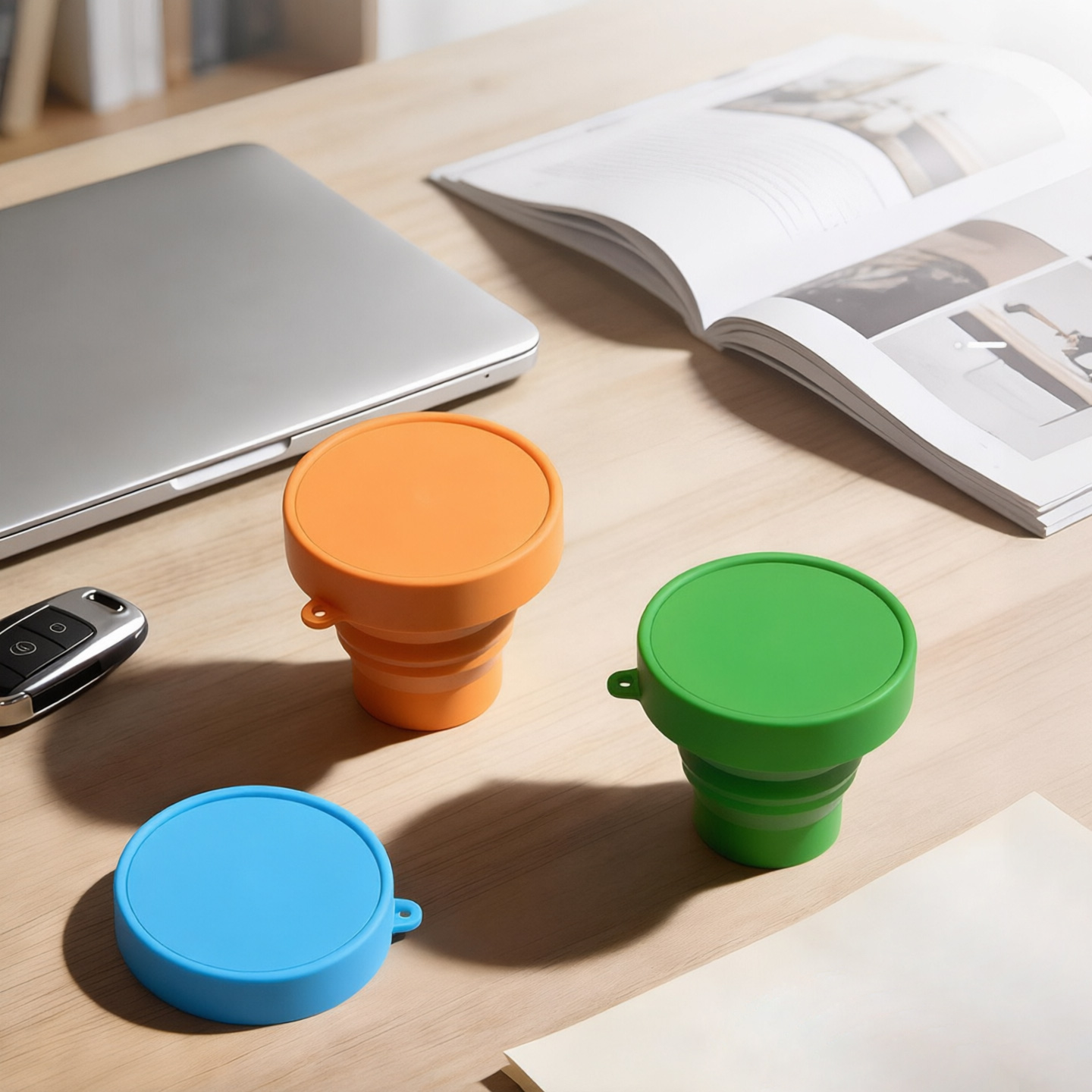 Portable Collapsible Silicone  - Water Bag Collapsible ulasan dan harga