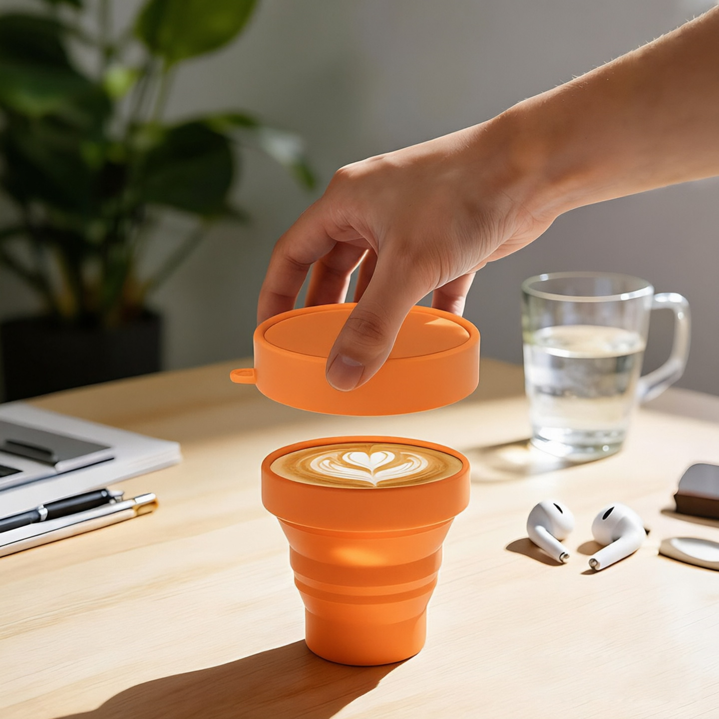 Portable Collapsible Silicone  - Water Bag Collapsible ulasan dan harga
